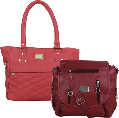 

Element Cart Sling Bag(Pink, Maroon), Maroon;pink