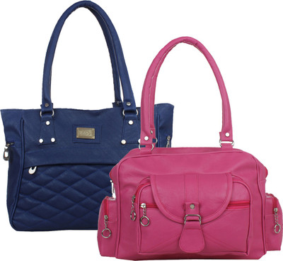 

Fillin Cart Hand-held Bag(Blue, Pink)