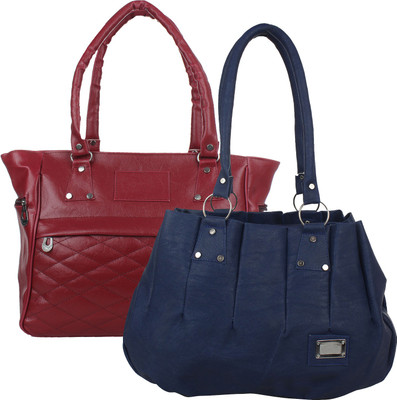 

Element Cart Hand-held Bag(Maroon, Blue), Blue;maroon