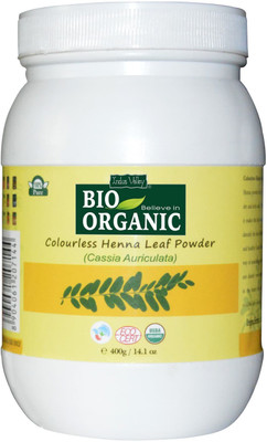 

Indus Valley Pure and Herbal Colourless Henna Powder - Bulk Jar(400 g)