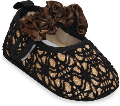 

Kiwi Girls Velcro Ballerinas(Brown