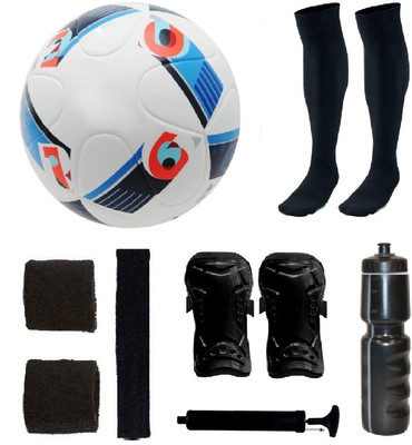 

SportsCorner Combo of UEFA Euro2016 France Football (Size-5) & Kit of 5 Other items Football Kit