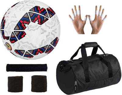 

SportsCorner Combo of Cachana Cope America 2015 Football (Size-5), Kit Bag & Supporters Football Kit
