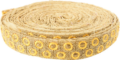 

Fabric and Lace LC999769B Multicolours Machine Made Embroidery Lace Reel(Pack of 1)