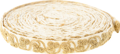 

Fabric and Lace LC95597 Multicolours Machine Made Embroidery Lace Reel(Pack of 1)