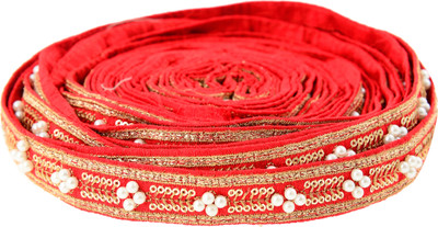 

Fabric and Lace LC96113A Multicolours Machine Made Embroidery Lace Reel(Pack of 1)