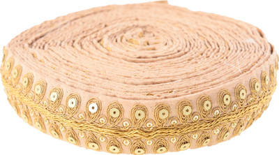 

Fabric and Lace LACE_002 Multicolours Machine Made Embroidery Lace Reel(Pack of 1)