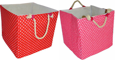 Creative Textiles 20 L Multicolor Laundry Bag(Cotton)