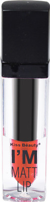

Kiss Beauty I'M Matte Liquid Lipgloss Lipstick 7575B-19(7 ml, Cinnabar)