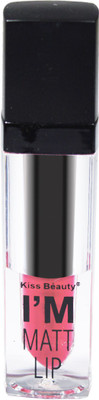 

Kiss Beauty I'M Matte Liquid Lipgloss Lipstick 7575A-08(7 ml, Sunglo)