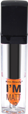 

Kiss Beauty I'M Matte Liquid Lipgloss Lipstick 7575A-12(7 ml, Ochre)