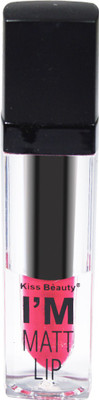 

Kiss Beauty I'M Matte Liquid Lipgloss Lipstick 7575B-22(7 ml, Amaranth)