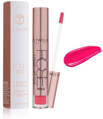 

O.TWO.O N2135 : Super Lasting Semi Matte Liquid Lipstick - Waterproof, Candy Flavor, Softer, Lighter, Moister(N2135A07, 4 ml)