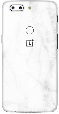 Orgic India OnePlus 5T Mobile Skin(White Marble)