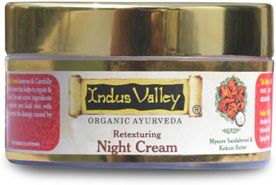 

Indus Valley Retexturing Night Cream - With Sandalwood and Kokum Butter(50 ml)