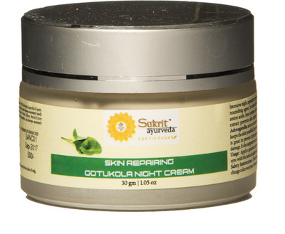 

Sukrit ayurveda Skin Repairing Gotukola Night Cream(30 g)