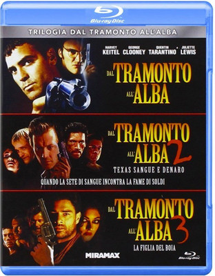 

From Dusk Till Dawn Trilogy Blu-ray / Dal Tramonto all'Alba - Trilogia (region - b) italian subtitle(Blu-ray English)