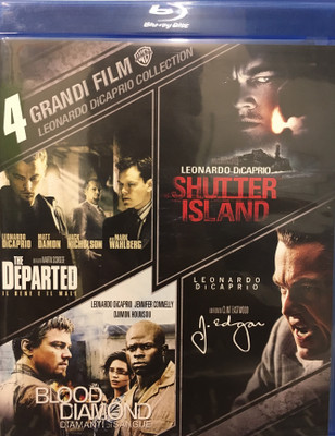 

The Departed/Blood Diamond/Shutter Island/J. Edgar Blu-ray(Blu-ray English)