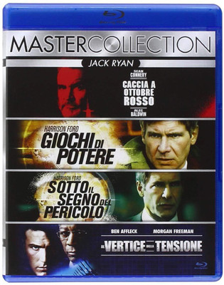 

ack Ryan Quadrilogia (4 Blu-Ray) Box Set Blu-Ray Italian Import(Blu-ray English)