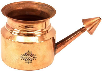

IndianArtVilla Copper Brown Neti Pot(0.23 ml)