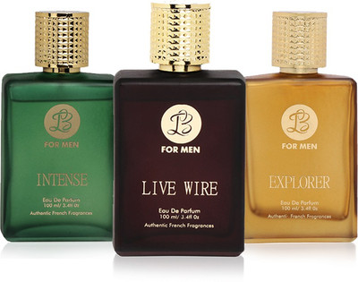 

LB Perfume LB LIVEWIRE, LB EXPLORER AND LB INTENSE PERFUME FOR MEN 100 ML EDP(PACK OF 3) Eau de Parfum - 25 ml(For Men)