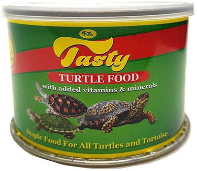 

TASTY Turtle Staple Food with Added Vitamins & Minerals (200 ML) Sea Food 200 g Dry Turtle Food