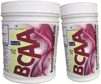 DEVELO BCAA 100% PURE RAW POWDER BCAA(250 g, Unflavored)