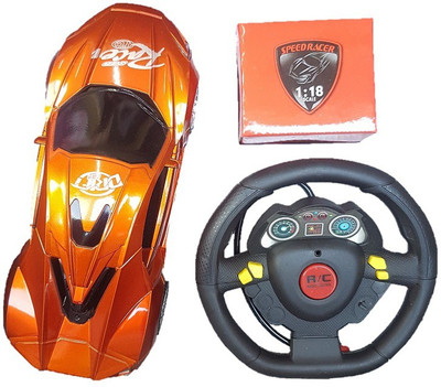 

Aadmora Remote Control 1:18 Scale RC Car Toys with High Speed Racer(Brick Red)