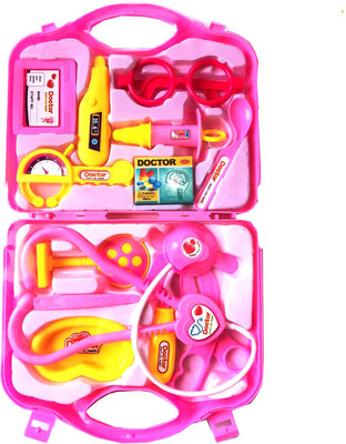 

SAISAN Top Quality Doctor Set 14 Pcs Kit For Kids Multi Color