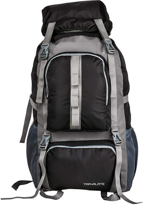 

Travalate 65 Litres Climate Proof Mountain Trekking & Hiking / Rucksack Backpack Rucksack - 65(Black)