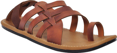 

baba trends Men tan Flats