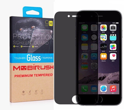 MOBIRUSH Tempered Glass Guard for Apple iPhone 8 Plus(Pack of 1)