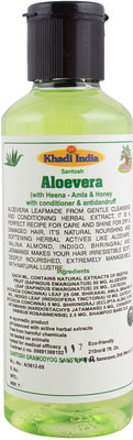 

Khadi India Aloevera With Heena - Amla & Honey Conditioner & Antidandruff Shampoo (210 ml)(210 ml)