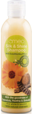 

Omeo Silk & Shine Shampoo (with Conditioning effect)(200ML each,Pack of 2)(200 ml)