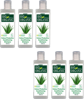 

Indus Valley BIO Organic Colour Protective Conditioning Shampoo - Pack of 6(600 ml)