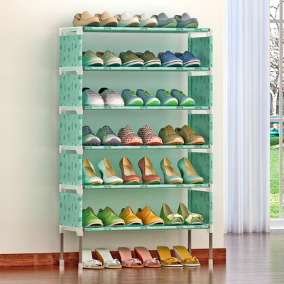 FurnCentral Metal Shoe Stand(6 Shelves)