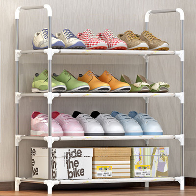 FurnCentral Metal Shoe Stand(4 Shelves)