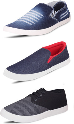 

Trenqs Loafers For Men(Multicolor, Blue