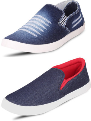 

Wwodcell Loafers For Men(Multicolor, Blue