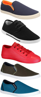 

Pexlo Combo Pack of 5 Casual Shoes (Sneakers Shoes) Sneakers For Men(Multicolor