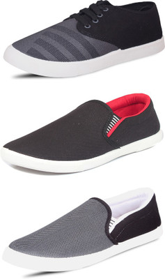 

Trenqs Sneakers For Men(Multicolor, Grey