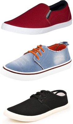 

Wwodcell Loafers For Men(Multicolor, Maroon