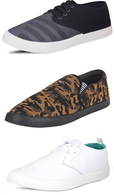 

Trenqs Sneakers For Men(Multicolor, Grey