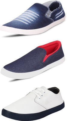 

Trenqs Loafers For Men(Multicolor, Blue