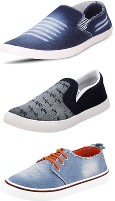 

Trenqs Casuals For Men(Multicolor, Blue