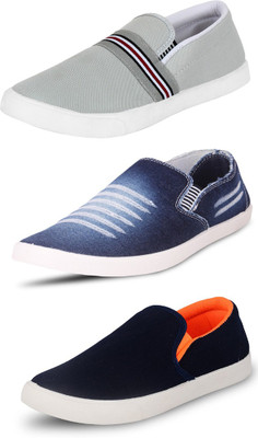 

Wwodcell Loafers For Men(Multicolor, Grey