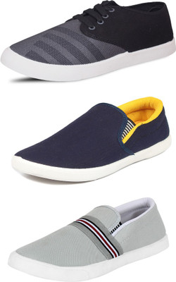 

Trenqs Casuals For Men(Multicolor, Grey