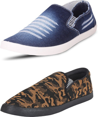 

Wwodcell Loafers For Men(Multicolor, Blue