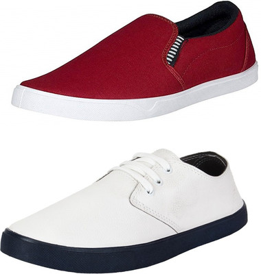 

Wwodcell Loafers For Men(Multicolor, Maroon