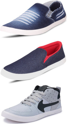 

Trenqs Casuals For Men(Multicolor, Blue